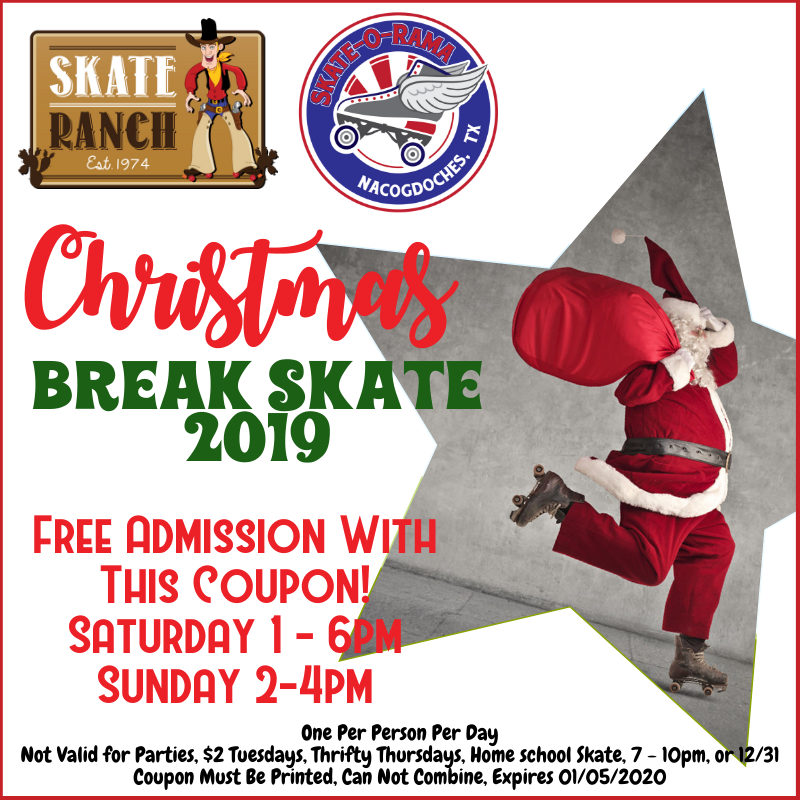 Special Discounts at Skate Ranch